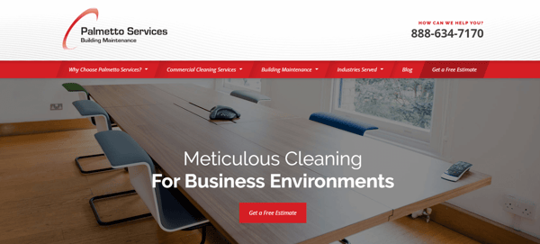 palmetto services disinfection services