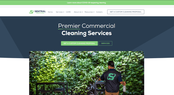 sentral services disinfection services